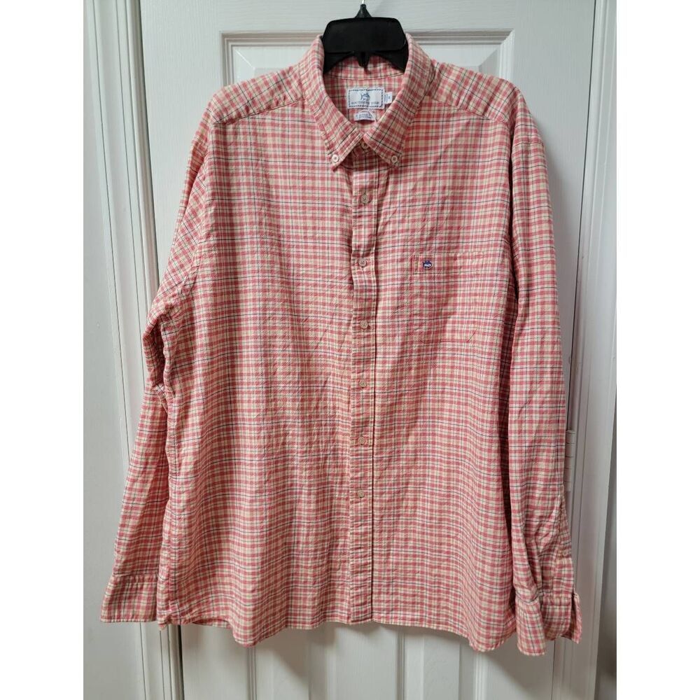 Southern Tide Plaid Shirt XXL